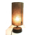 Lampa stołowa drewniana 63cm